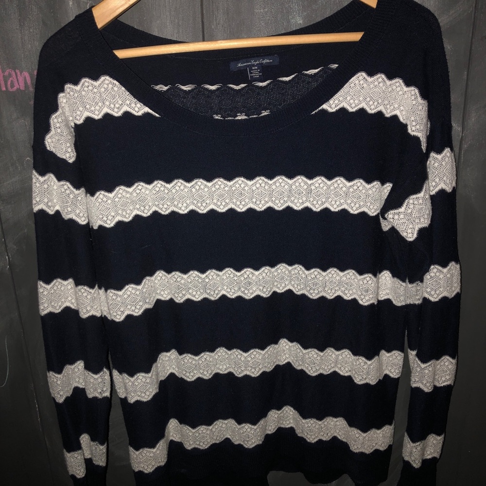 AEO striped sweater
